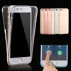 360 graus do corpo inteiro TPU Case Front Back Clear Protective Cover para iPhone 12 Mini 11 Pro X XS Max XR 8 6 7 PLUS