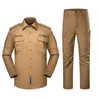 Selva caça floresta tiro camisa de engrenagem conjunto conjunto de batalha uniforme tático bdu conjunto de combate roupas camuflage roupas no05-017