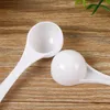 White or black spoon 0.5g plastic measuring spoons wholesale in China 100pcs/lot free shipping powder spoons LX4130