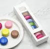 Caixas de bolo de caixa de macaron suprimentos domésticos caixas de chocolate papel biscoit box box bakeware embalagens de férias caixa de presente dois tamanhos e cores