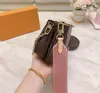 Classic 3 in 1 leather handbag ladies fashion diagonal bag hot sale single shoulder bag three-piece clutch wallet