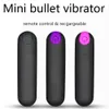 Wireless Remote Control Bullet Vibrators Sex Toy for Woman 10 Modes Mini Vibrator G-spot Clitoris Stimulator Anal Dildo Vibrator Y201118