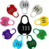 Articles de fantaisie Mini cadenas à combinaisons à 3 chiffres pour sac à dos valise papeterie serrure à mot de passe voyage en plein air GYM casier sécurité métal WH0424