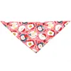 Dog Grooming Pet Puppy Cat Scarf Saliva Towel Christmas Cotton Triangle Collar Pets Neckerchief Dog Scarf Cats Bib Jewelry