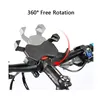 Portabiciclette Portabiciclette Bike Phone Phone Holder Mount Anti Shake e Stable Cradle Morsetto per iPhone 11 12 Pro Samsung Galaxy S20 S10