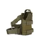 Outdoor Shooting Gear Tactical Holster Combat Bag Pistol Gun Pack Cover with Leg Strap NO17-218