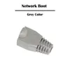 100 штук сетевой кабельный разъем Boot 5ecat 6 Blackgrey Ethernet RJ45 LAN1226766