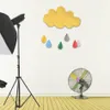 VBESTLIFE Детская фотография Фотостудия Фоны Красочные Желтые Облака Дожди Raindrops Прекрасная Детская комната Висит Украшение