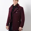 Plus Taille 2020 Smart Casual Hommes Manteaux Manteaux Mode Poches Robe d'hiver Manteau Nouveautés LJ201110