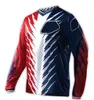 Speed ​​Surrender Mountain Bike Jersey Jersey Jersey Długie rękawowe letnia koszulka terenowa Szybka sucha koszulka sportowa na świeżym powietrzu