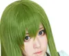 Mode douce Kuroko pas de basket-ball longue perruque de Cosplay droite verte