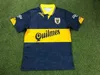 97/98 wersja Retro BOCA JUNIOR Soccer Jersey 00/01 95/96 # 10 Roman # 9 Palermo Soccer Shirt Maradona Vintage Caniggia Mundur piłkarski