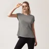 2020女性のTシャツスポーツウェアセクシーなノースリーブフィットネス服ワークアウトヨガトレーニングタンクトップジャージトップスポーツコートジム女性1