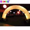 Hele opblaasbare LED-verlichting boog buis pijler ster bruiloft evenement reclame opblaasboten voor decoratie Outdoor2140906