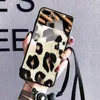 For Iphone For Iphone Phone Case Back Cover Case Makeup Mirror Glass Cell Phone Leopard Pattern 11 12 Pro Max 7 8 Plus Xs Xr Tpu 11 Pro Max