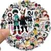 100pcs/lote My Hero Academia Japão Japão Esquecimentos de anime para crianças adultos adultos laptop Skateboard Balcá de guitarra de decalque impermeável 3187838