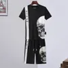 Plein Bear Mens T-shirts Crystal Skull Tracksuit Suit T-shirts T-shirts Casual Tracksuits Jogger Tops Shorts SetS Sport 147266
