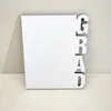 卒業アルバムギフト昇華空白フォトフレーム装飾品DIY熱伝達フレームデスクトップデコレーションRRF14171