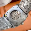 新しいOcto Finissimo Tourbillon 102937 Skeleton Grey Dial Miyota Automatic Mens WatchチタンスチールブレスレットスポーツウォッチハローWa3005