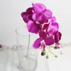 Piękny sztuczny motyl Orchid Silk Flower Buquet Phalaenopsis Wedding Home Decor1