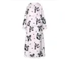 Barn Rompar Kids Baby Pure White Overaller Lovely Flower Animal Pajama Sleepwear Girls Walk With My Blanket