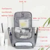 NXY Kosmetiska Väskor Witdichte Mannen Opknoping Bag Travel Organizer Make Up Tas Voor Vrouwen Benodigdheden Case Nat en Droog Wassen Toilettas 220302