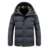 남자 다운 파카 패션 자켓 겨울 두꺼운 후드 가드 코트 바람 방풍 야외 옷 남자 Parker Coats1 Phin22