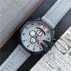 Hot Sale Märke Män Casual Sport Klockor Running Secondes Quartz Mens Armbandsur Gummi Strap Reloj de Lujo