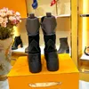 En İyi Kalite Moda Kalın Alt Ayakkabı Deri Dantel-up Ayak Bileği Çizmeler kadın Açık Ayakkabı Martin Çizmeler Çöl Çizmeler Büyük Size10
