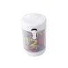 Colorful Multi-function Smoking Waterproof Seal Plastic Herb Tobacco Cone Maker Cigarette Holder Stash Case LED Lighting Storage Tank Jars Hanging Rope Necklace