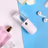 Mini Nano Sprayer Facial Body Nebulizer USB Cooling Mist Mini Face Hydrating Anti-aging Wrinkle Beauty Exquisite Skin Care Equipment