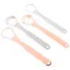 1Pcs Tongue Cleaner Stainless Steel Scraper Reusable Tongue Scraper for Oral Care Oral Hygiene Odor Scraper Scraping