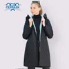Ceprask Designer Spring Autumn Collection Women Women Stupy Right Parka Long بالإضافة إلى حجم 6XL الأوروبي Women Coat Coat Warm Comples 201214