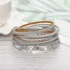 Nieuwste Ontwerp Snap Armband Bangles Plated Charm Armbanden Voor Vrouwen Fit Partnerbeads Snaps Knop Sieraden Fashion1503266