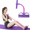 Bandes de résistance Ventes directes d'usine Mise à niveau Quatre tubes Tendeur de pédale multifonctionnel Jambe Fitness Sit Up Pull Rope1