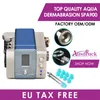Taxa de imposto da UE Hydro dermoabrasão da água Rejuvenescimento Anti Aging Diamante Microdermoabrasão Hydro Peeling Máquina Facial Spa Equipamento de Salão