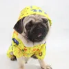 Köpek yağmurluk tulumu köpek yağmur ceketi için su geçirmez kıyafetler schnauzer pug fransız bulldog welsh corgi giysileri evcil hayvan kıyafeti 201015