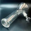 QBsomk beaker base water pipes hot selling glass bongs ice catcher thickness glass for smoking bongs With Downstem Glass Bowl