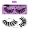 New Arrival Thick Natural False Eyelashes with Lashes Brush Handmade Fake Lashes Eye Makeup Accessories 15 Models Available