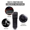 Multi-funktion USB Kondensor Mikrofon Studio Professionnel Cardioid Mikrofon Karaoke Monitor Reverb med stativ för dator