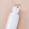 60ml 100ml White Hand Sanitizer Spray Bottle Cosmetic Travel Refillable Skincare Plastic Lotion Bottles with Pump