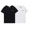 Męskie koszulki Projektanci mężczyźni Summer Tshirts TEES Fashion Hiphop Mens Tops z drukowanymi listami i oddychającymi koszulkami M4Y5