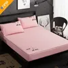 1pc katoen afdrukken plaid beddengoed dekking goedkope volledige kingsize single single tweepersoonsbed comfortabel ingebouwd laken y200417