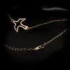 925 Silver Bird Pendants Halsband Boho Smycken Minimalism Chocker Kolye Vintage Collier Bijoux Femme Guld Halsband för kvinnor Q0531
