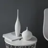 Jingdezhen Moderne Minimalistische Handgemaakte Kunst Zen Vaas Keramische Ornamenten Woonkamer Model Woondecoratie T2006242244