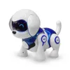 Cani giocattolo elettronici per animali domestici con musica, canta, danza, camminata, intelligente, meccanico, rilevamento a infrarossi, robot intelligente, giocattolo per cani, regalo animale 201212