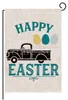 Happy Easter Bunny Garden Flag Double Sized Spring Rabbit House Flag Yard Outdoor Decoration Burlap DE145