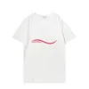 Tasarımcı T Gömlek Yaz Kısa Kollu Dalgalar Tee Erkekler Kadın Severler Lüks T-Shirt Moda Kıdemli Saf Pamuk Yüksek Kalite Boyutu M-2XL