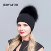 leather russian hat