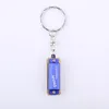 Fashion Music Design Keychain Mini Harmonica Keyring Car Mouth Organ Pendant for Bag Key Ring Gift4376514294Q